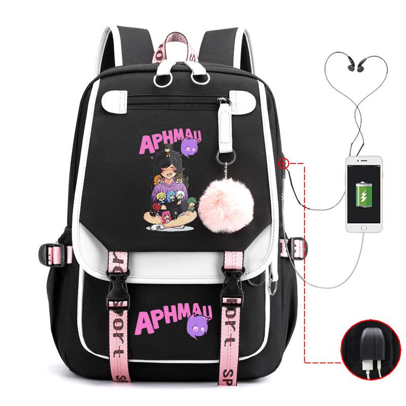 Harajuku Simple And Versatile Junior High School Student Schoolbag Female Lightweight Large-Capacity Junior High School Student Backpack