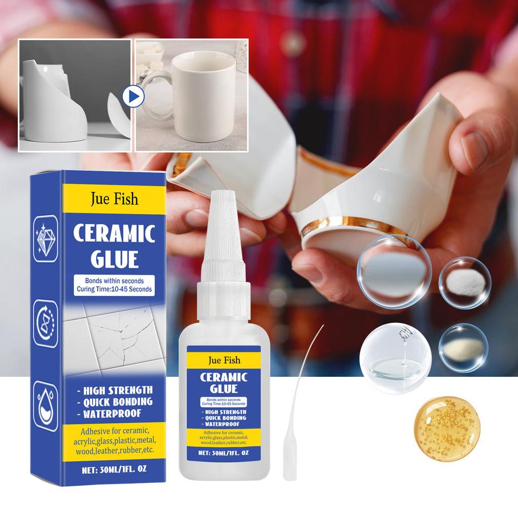 Jue Fish Multifunctionele Keramische Reparatie Lijm Sneldrogend 30ml Voor Thuisgebruik