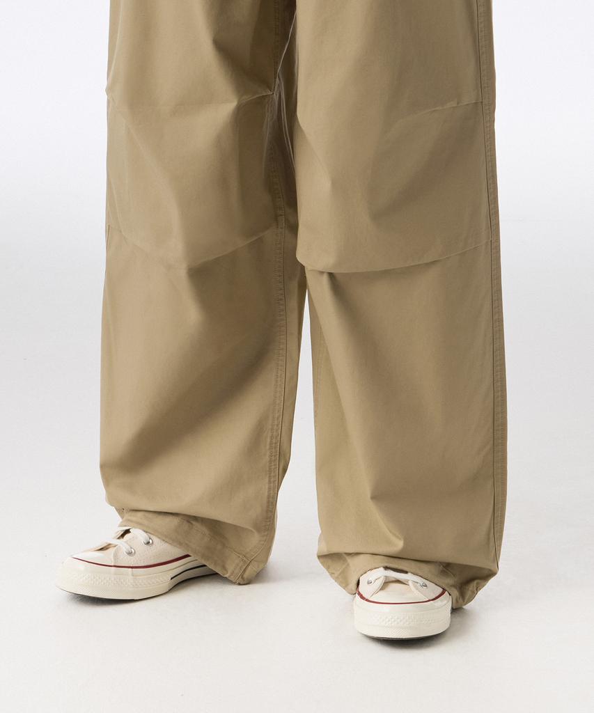 MUSINSA STANDARD WOMAN Women'S Cotton Parachute Pants [Beige]
