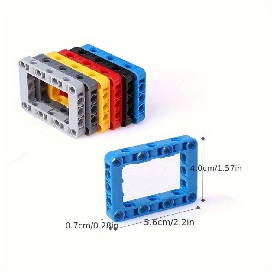 5 st 64179 Högteknologiska 5x7 Öppet Centrum Lyftarms Tegel Leksak För Teknisk MOC DIY Byggklossar Kompatibla Leksaker för Barn