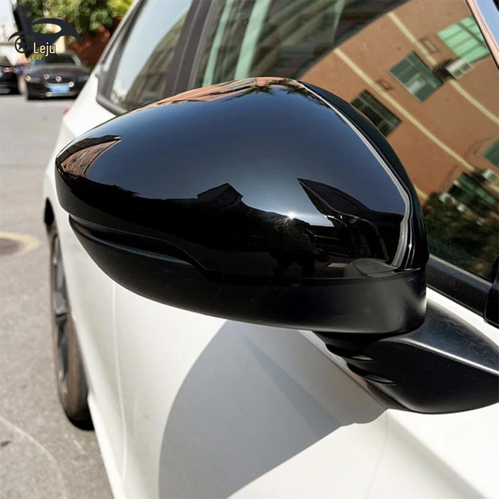 Horn-Shaped Rearview Mirror Cover for 2022 Honda Civic Eleventh Gen, Fits All Trim Levels
