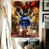 Souls series Wall Hanging Printed Fabric Blanket Decorative Tapestries for Bedroom Living Room Home Decor