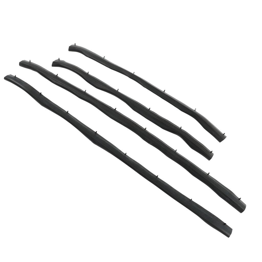 4 Stück Vorne Hinten Untere Tür Wetterleiste Autotür Zierleiste Dichtung Ersatz für Ford F‑450 F‑550 Excursion