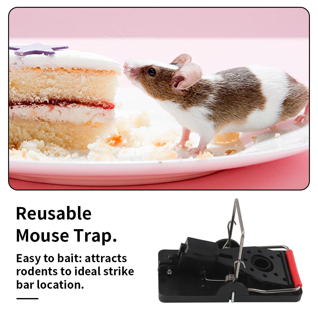 Plastový lapač myší Rychlé uvolnění Vnitřní Kancelář Kuchyně Restaurace Obývací pokoj Garáž Galerie Chytání myší