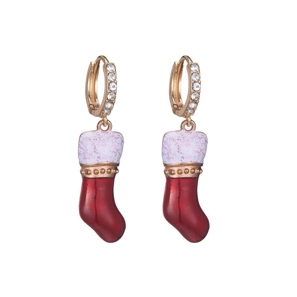 Orecchini di Natale / Orecchini pupazzo di neve di Santa Rudolph / Set regalo di gioielli di Natale / Orecchini carini per le vacanze di Natale / Stuffer di calze di Natale - Italia