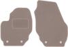 Beige Front Floor Mats For: Volvo V70 III Estate (2007-2016)