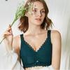 Large Size Bra for Women Without Steel Rims Ultra-thin Bra with Gathered and Gathered Accessory Breasts Anti Sagging Bra