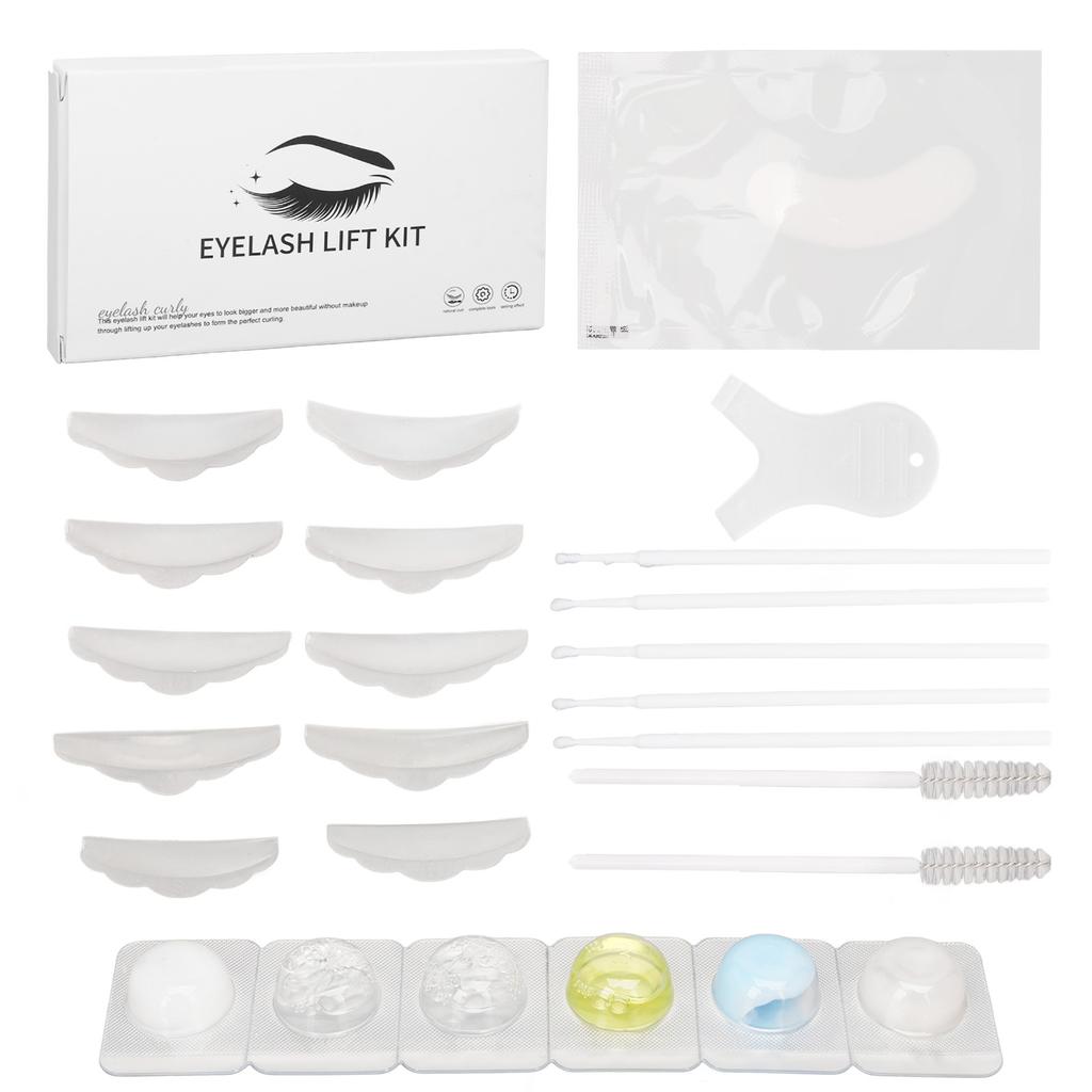 Eyelash Perm Kit Professional Disposable Semi Permanent Safe Mild Curling Lash Lift Kit 12ml Liquid