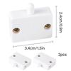 Bundle of 2 Rock Cable Switches for Home Lighting 2 Units Inline Rocker Switches