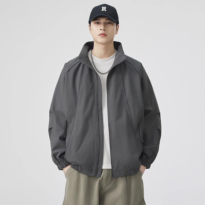 

Куртка мужская колор-блок 2025 осень и зима новая мужская молодежная ветрозащитная модная повседневная топ-куртка тренд 3XL