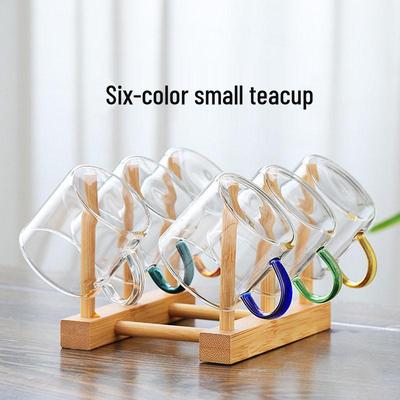 ZISIZ Heat-Resistant Glass Teacup Storage Rack