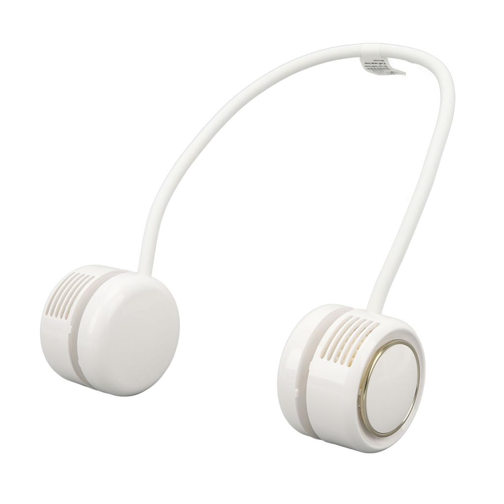 3 Gr Foldable Neck Hanging Fan Silent 3   Bladeless Folding Neck Hanging Fan for School 1600mAh