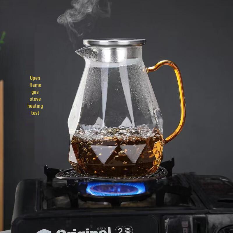 3L Diamond High Borosilicate Glass Pitcher
