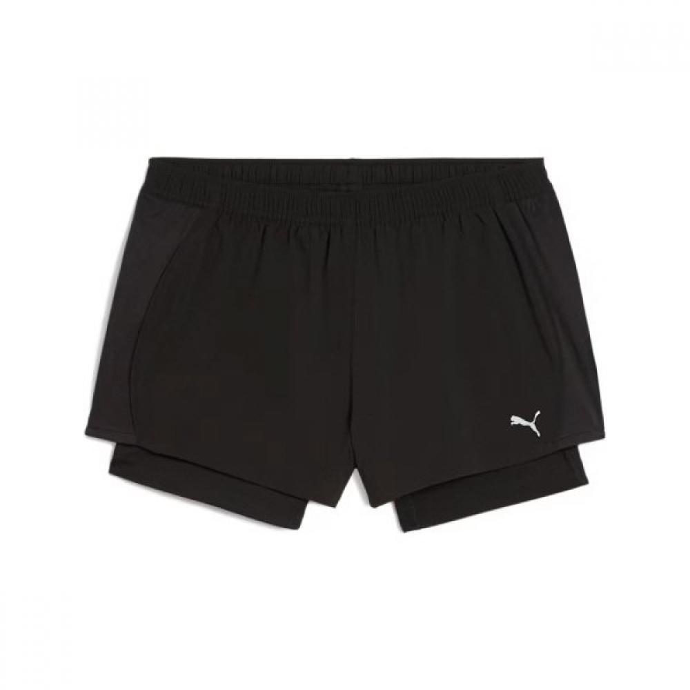 Puma Women S Running ShortS Run Velocity 2in1 3 ShortS 527270 01