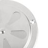 95/125 mm Nastavitelná mřížka ventilačního otvoru Kulaté potrubí Ventilační mřížky Kryt Gril BBQ Odtahový ventilátor Sporák