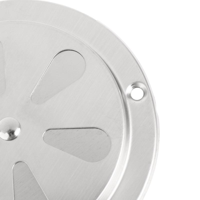 95/125 mm Nastavitelná mřížka ventilačního otvoru Kulaté potrubí Ventilační mřížky Kryt Gril BBQ Odtahový ventilátor Sporák