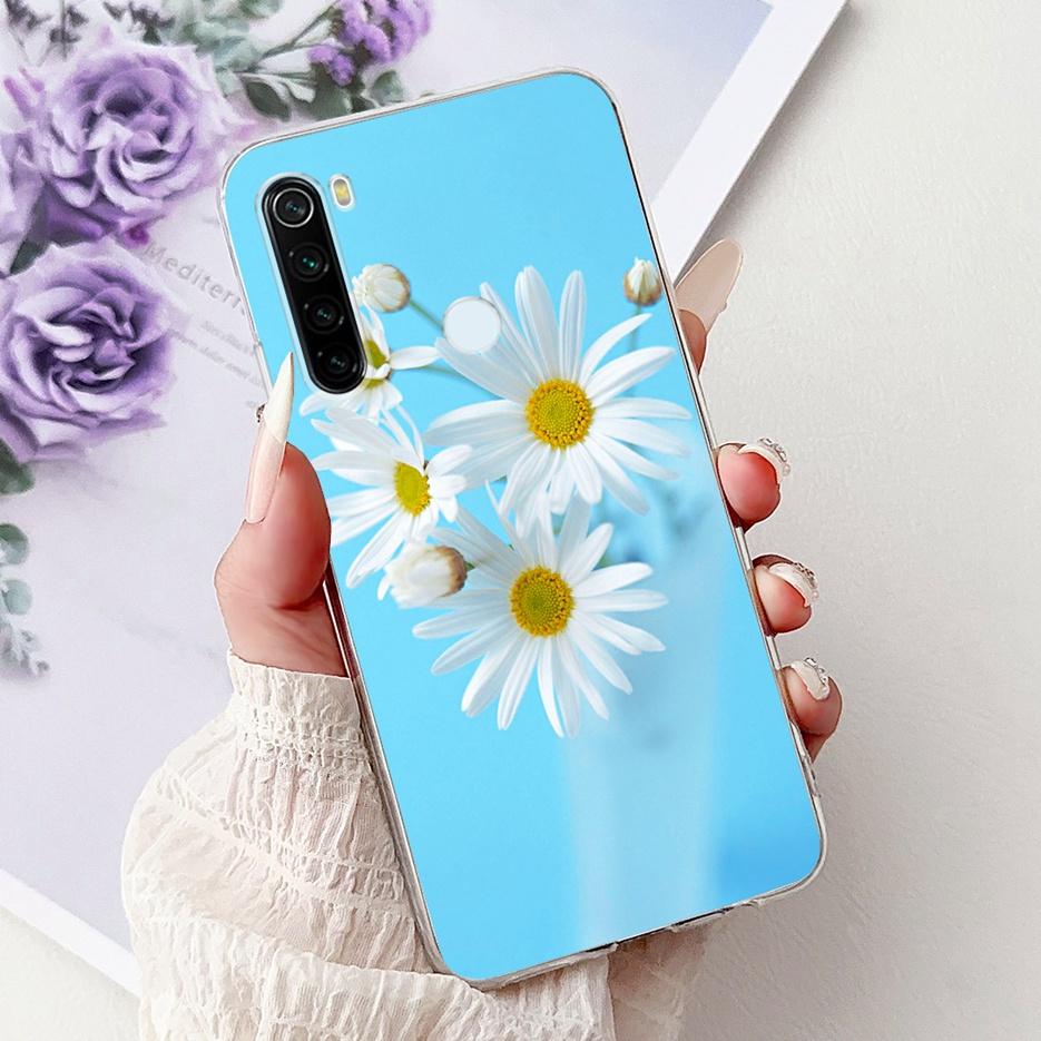 For Xiaomi Redmi Note 8 2021 Case Note 8T New Fashion Painted Cover Soft Silicone Phone Case For Redmi Note 8 Pro Note8 T Fundas
