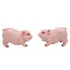 2pcs Landscape Lawn Garden Courtyard Resin High Simulation Piglet Decoration Animal Pig Ornament