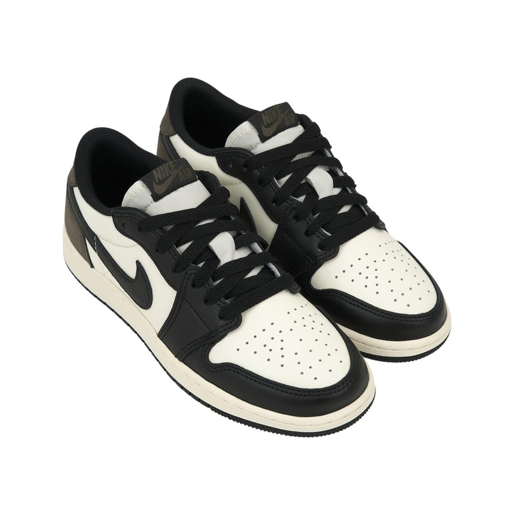 Air Jordan 1 Retro Low OG GS Mocha Kids Sneakers White Black Dark-Mocha CZ0858-102