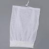 2PCS Net Plopping Cap Multifunctional Adjustable Drawstring Curly Hair Drying Net Bonnet for Home Hotel White