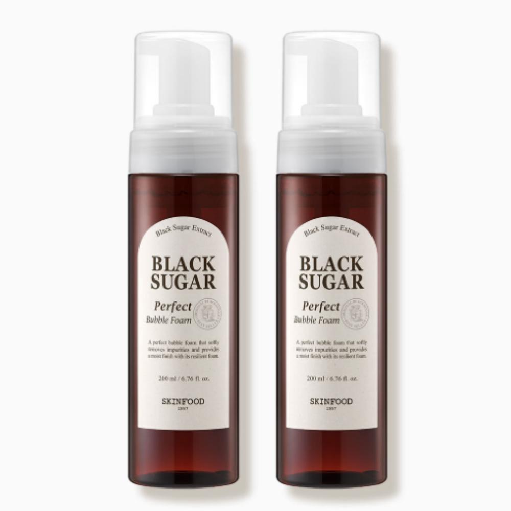 

Skinfood Black Sugar Perfect Smooth Cleansing Bubble Foam 200ml (1+1)