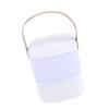 Touch Bedside Table Lamp 1200mAh Portable Rechargeable LED Bedside Lamp Touch Control Night Light Fo