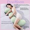 Ice Silk Sleep Pillow For Women With Cooling Feel And Side Sleep Support For Bed And Sofa Comfort