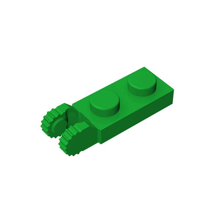 20pcsMOC Parts 44302 Hinge Plate 1 X 2 Locking with 2 Fingers On End Compatible Bricks DIY Building Block Particle Kid Toy Gift