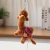 Cute Camel Plush Keychain - Adorable Desert Camel Doll Bag Charm