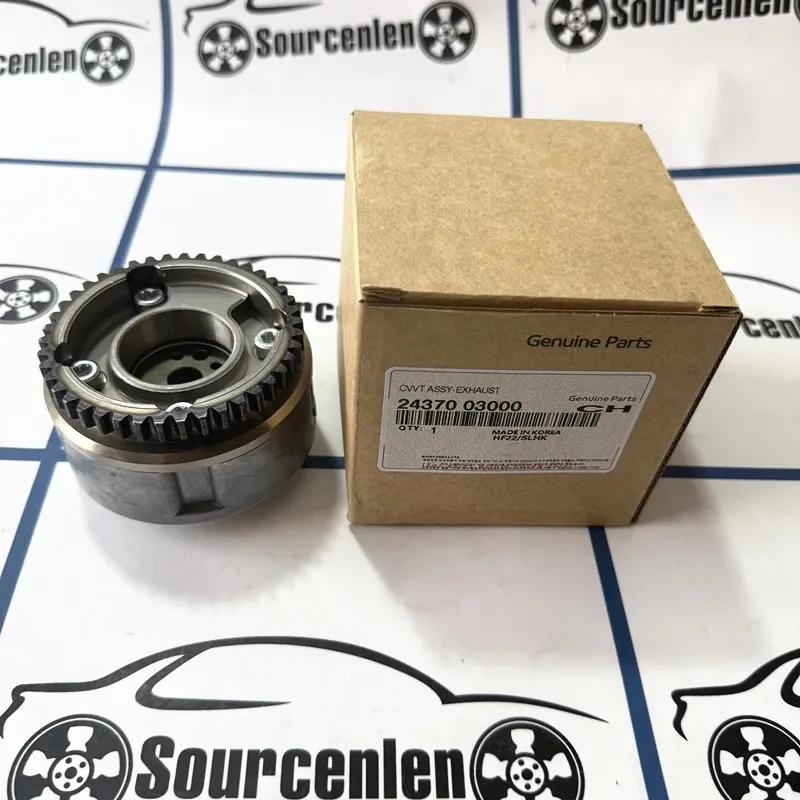 2Pcs Timing Camshaft Sprocket For Hyundai Kia Picanto Morning i10 i20 Pride G4LA 1.2L 24350-03001 2435003001 24370-03000
