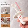 Yongduo Glass Seasoning Jar with Retractable Spoon Lid