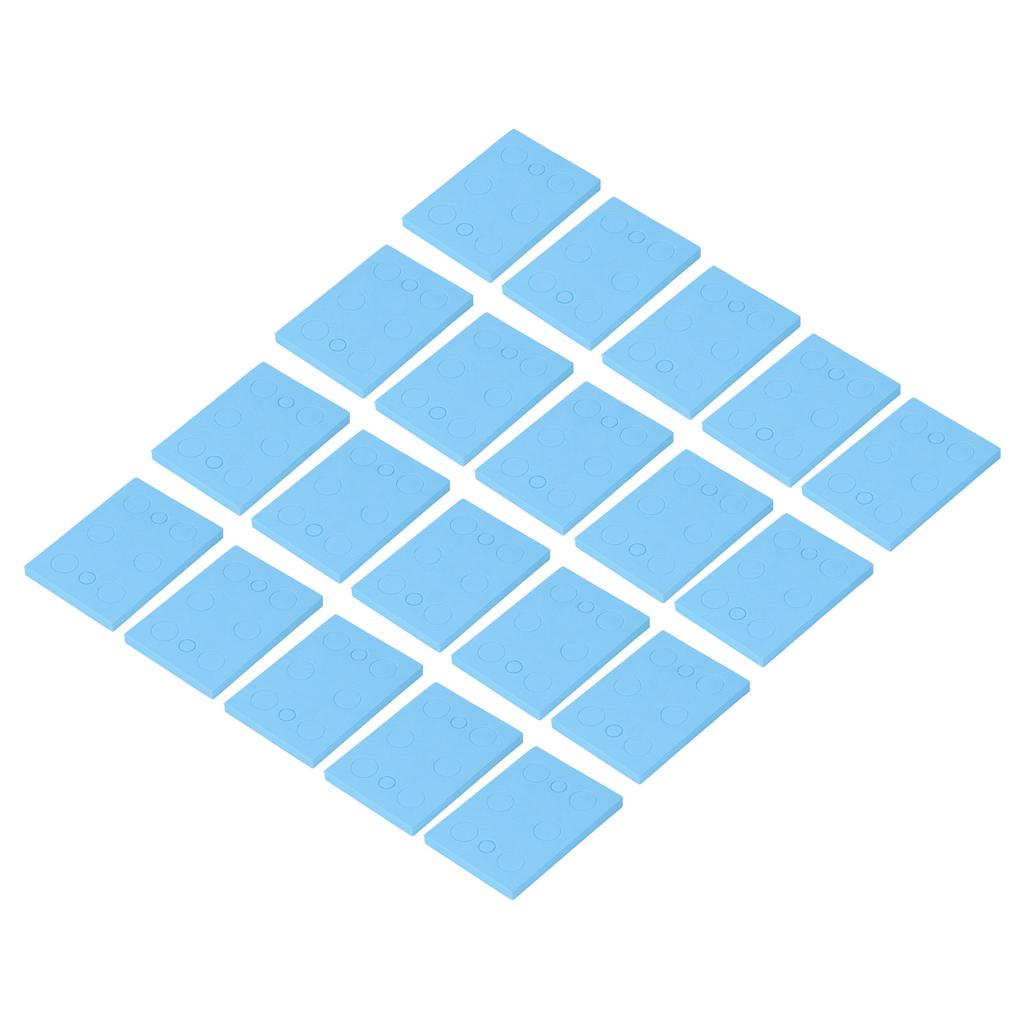 Foam Tube Rack Rectangle High Density Floating Foam Centrifuge Tube Holder for Laboratory Blue 8