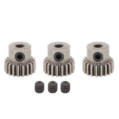 3PCS RC Auto Motor Getriebe M0.6 3,175mm Bohrung Stahl Pulver Legierung Ritzel Motor Getriebe Ersatz