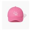Retro small letter baseball hat women's spring and autumn soft top curved brim hat summer versatile big head circumference peaked cap men