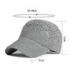 Adjustable Mesh Hat Retro Sun Hat High Quality Knitted Baseball Cap  Unisex