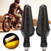 Pair of 24LED Universal Motorcycle Turn Signal Indicator Modification Accessory