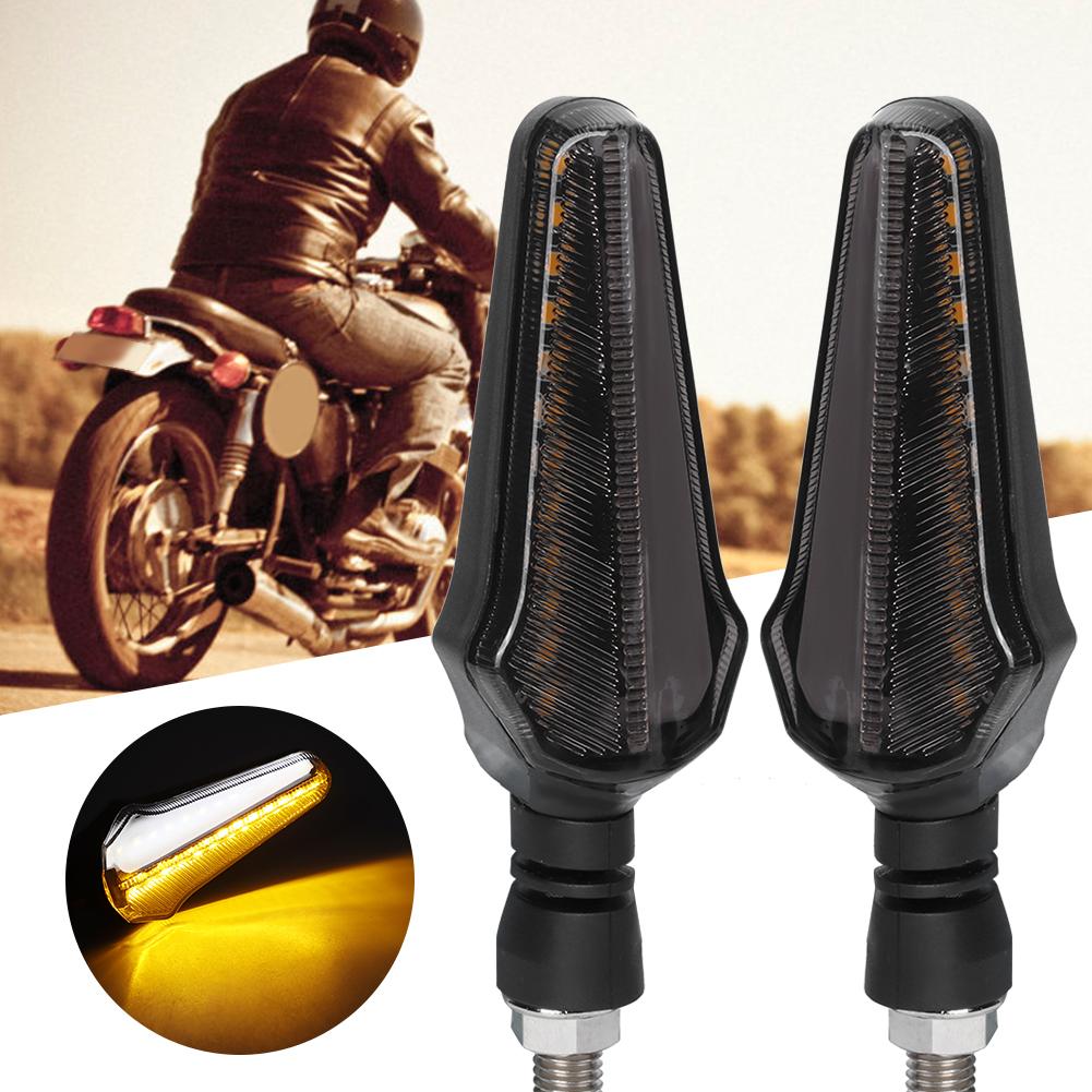 Pair of 24LED Universal Motorcycle Turn Signal Indicator Modification Accessory