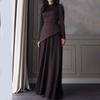 Festival di Primavera 2025, Europa, America, Amazon transfrontaliero abbigliamento donna, nuova gonna a tubino splicing elegante con temperamento francese