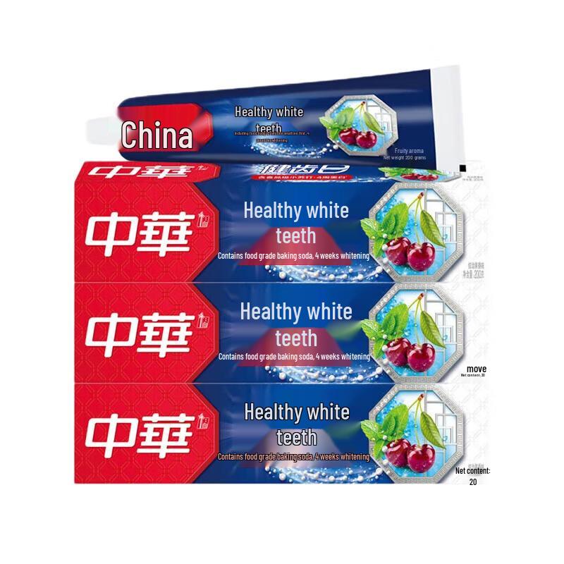 

Zhonghua Baking Soda Fruit Flavor Whitening Toothpaste