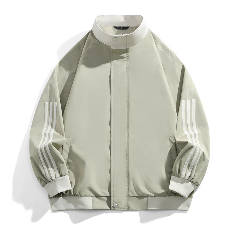 Spring and Autumn New Casual Collar Jacket Men's Pilot Tooling Outdoor Mountain Jacket