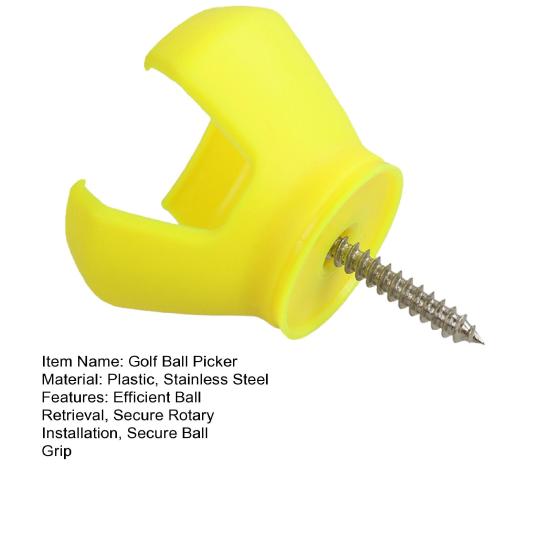 3-Prong Golf Ball Grabber Golf Ball Picker Lightweight Golf Ball Retriever Indoor Putting Tool for Most Putters