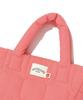 Covernat Woman Clover Heart Quilted Mini Tote Bag Pink