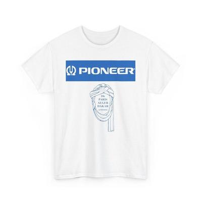 Camisa Pioneer Dakar Estilo Vintage | Filme F1 Brad Pitt Presente Camiseta Unisex
