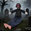 Triggered Roaring Motion Decoration Animated Zombie Halloween Decoration, Creepy Sound Activated Haunted House Prop with Scary Atmospheric Horror