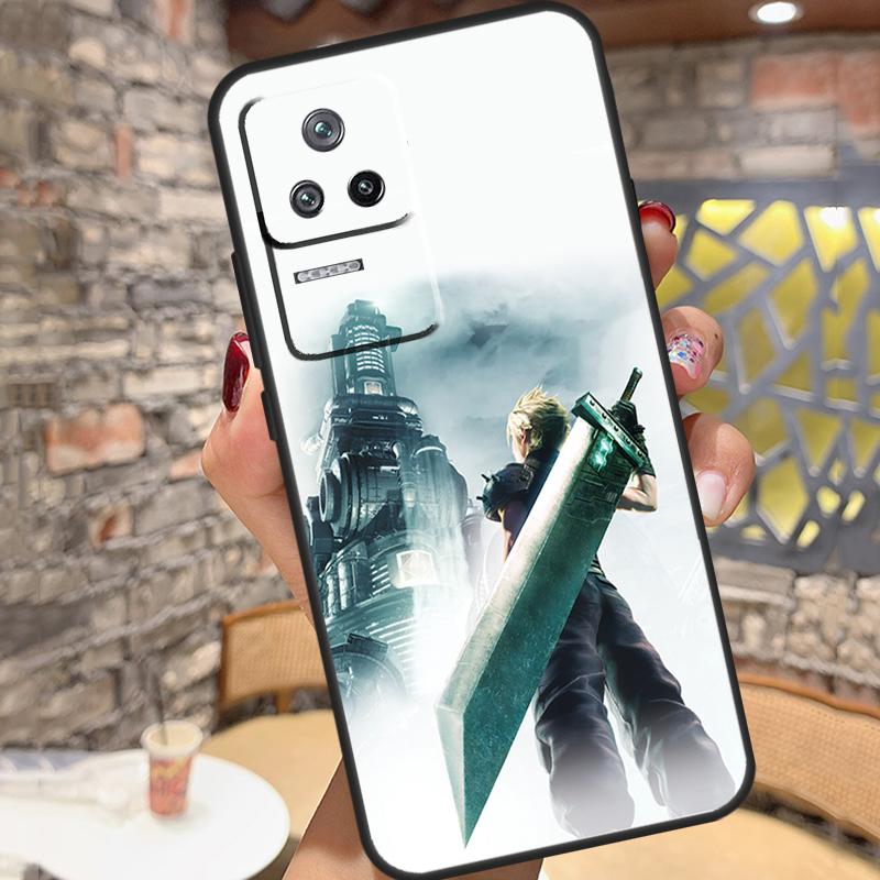 Final Fantasy Case For Xiaomi 15 Ultra 13 14 11T 12T 13T 14T Pro POCO X7 X3 X5 X6 Pro M6 F5 F6 Pro Cover