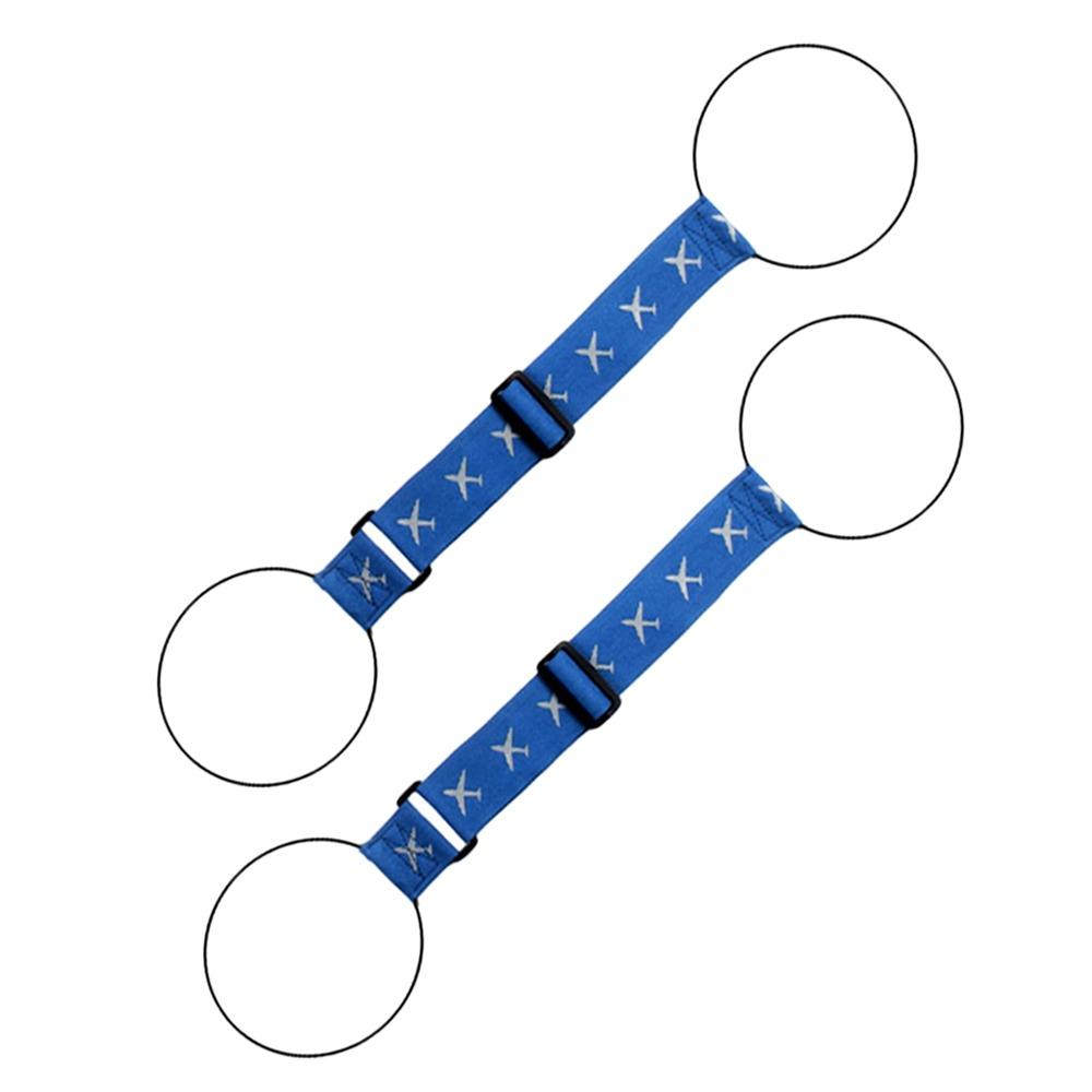 1/2 Stück Vielseitiges Gepäck-Gummiband Tragbare Verstellbare Gepäck-Verbindungsbänder Reisekoffer-Befestigungsband