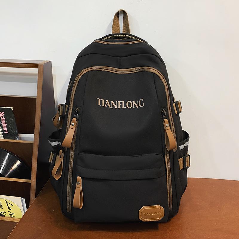 Schoolbag Children Elementary School Students Junior High School Students Large Capacity Male High School Students Backpack