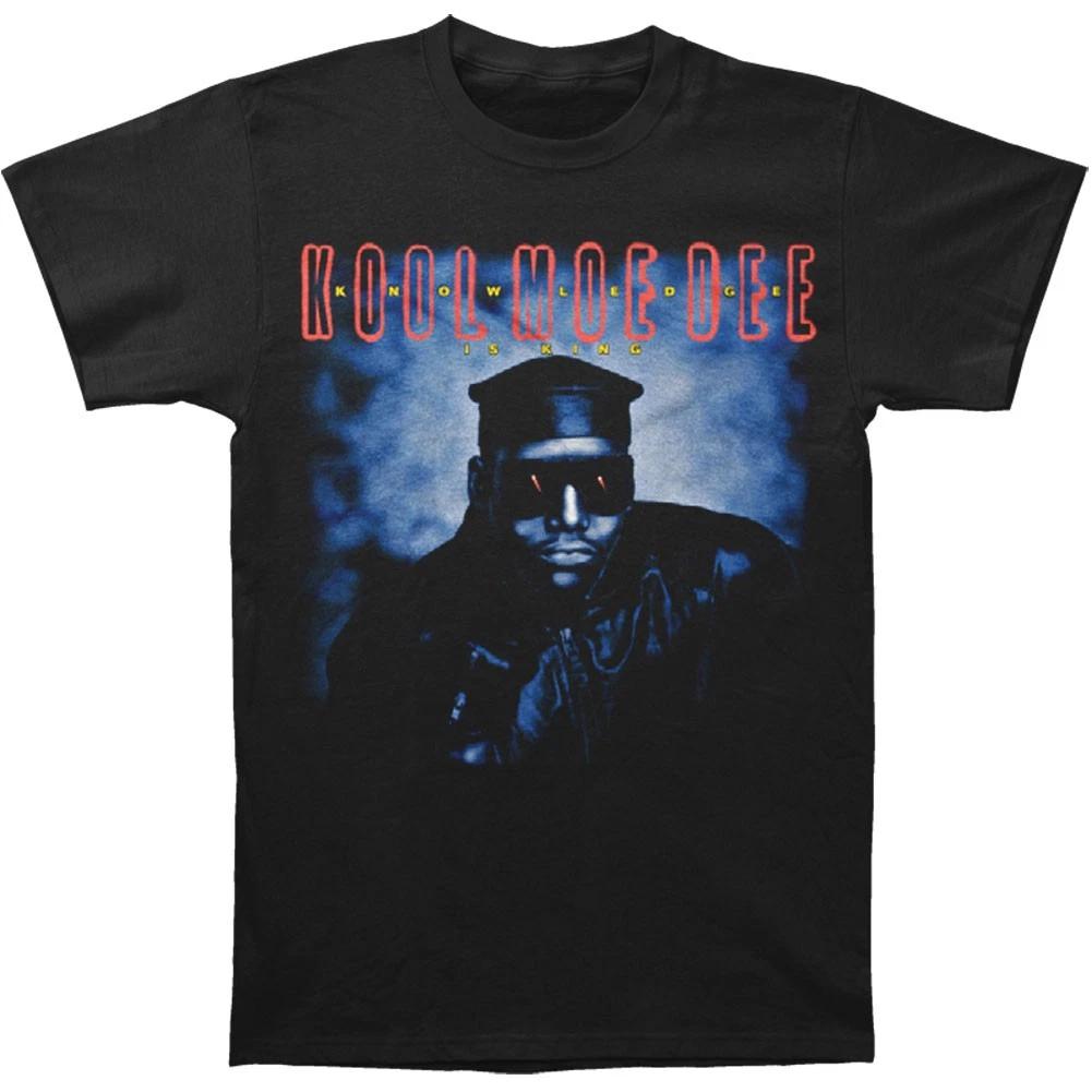 Men s Kool Moe Dee Knowledge Is King T-shirt Small Black L
