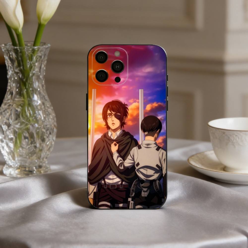 L-Levi A-Ackerman A-Attack O-On T-Titans Phone Case Silicone Soft For IPhone 17pro 16 15 14 13 12 11 X XR Plus Pro Max Plus