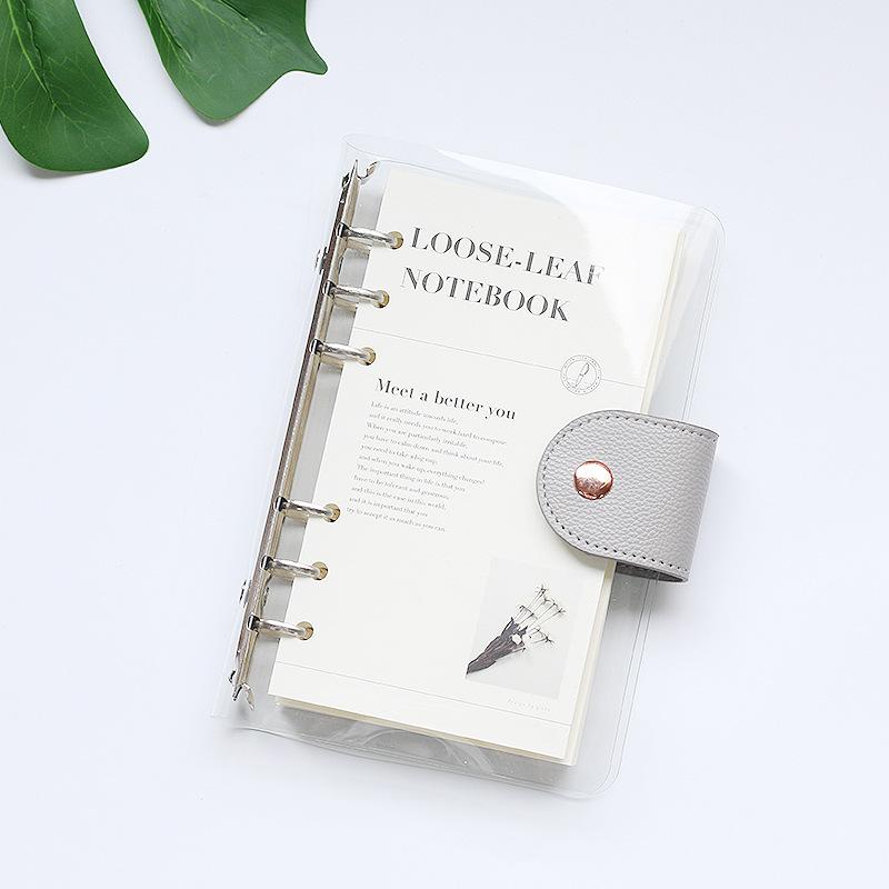 A5 A6 B5 Rose Gold Black With 90 Sheet Inner Page Binder Notebook Cover Diary Agenda Planner Paper Cover School Stationery